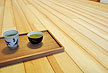 東京都の戸建てリフォームにご採用頂いた柾目の侍浜松無垢フローリング（品番：SH-01) 